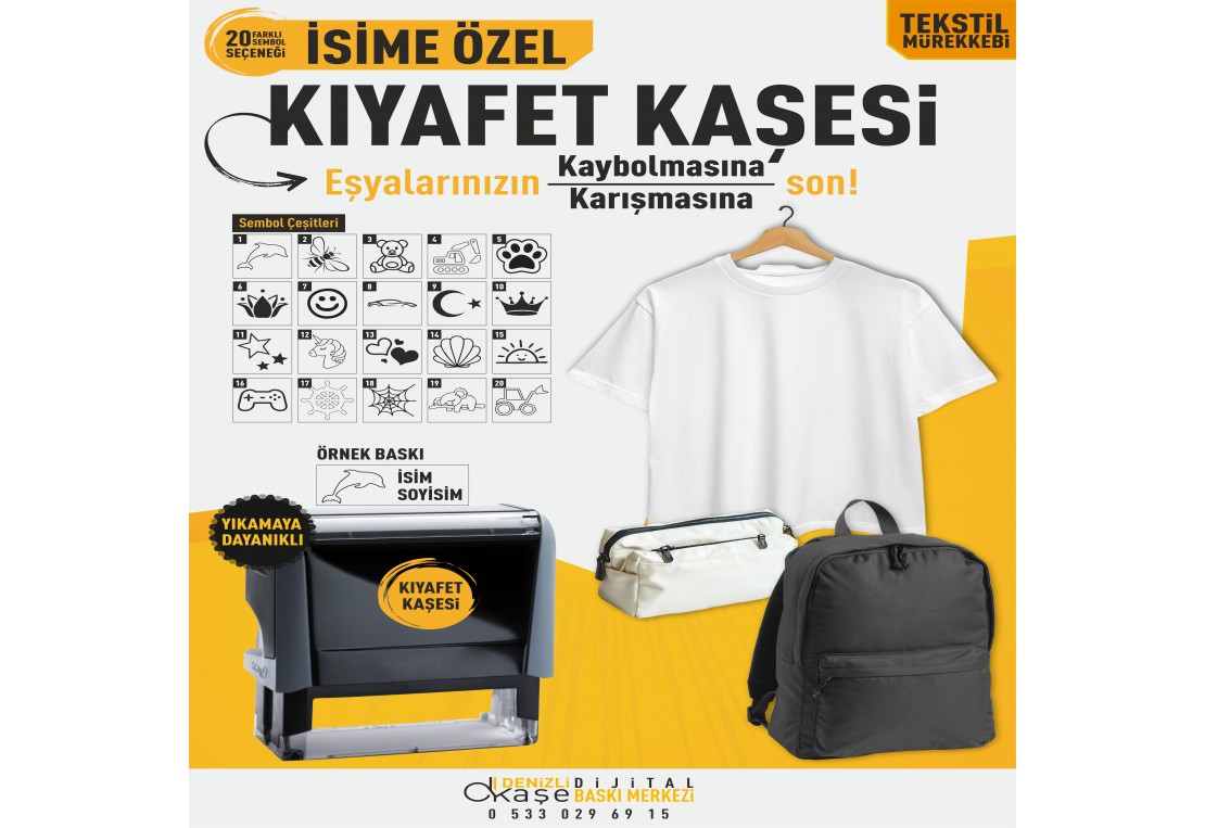 Kıyafet Kaşesi ile Markanızı ve Kişiliğinizi Giysilerinize Yansıtın